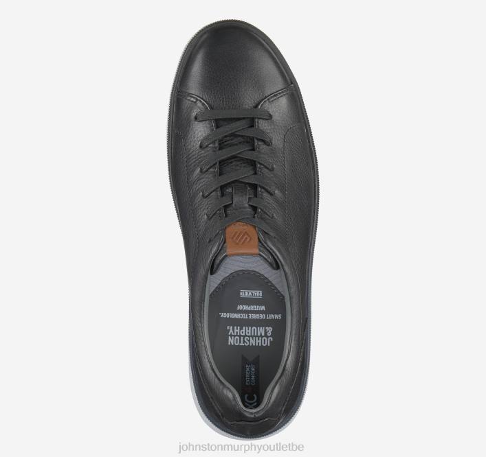 Johnston & Murphy Hommes XC4 Foust de la dentelle aux orteils TXRN149 chaussures noir grainé pleine fleur
