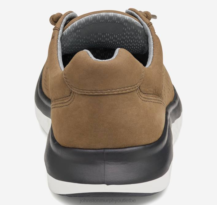 Johnston & Murphy Hommes activer ta gorge TXRN244 chaussures nubuck marron clair