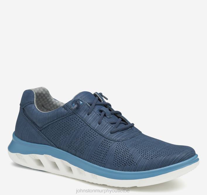 Johnston & Murphy Hommes activer ta gorge TXRN354 chaussures marine pleine fleur respirante