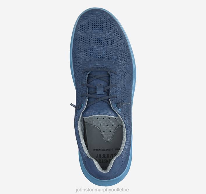 Johnston & Murphy Hommes activer ta gorge TXRN354 chaussures marine pleine fleur respirante