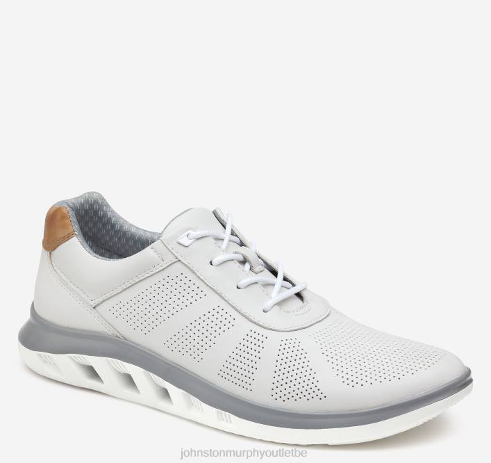 Johnston & Murphy Hommes activer ta gorge TXRN93 chaussures blanc pleine fleur