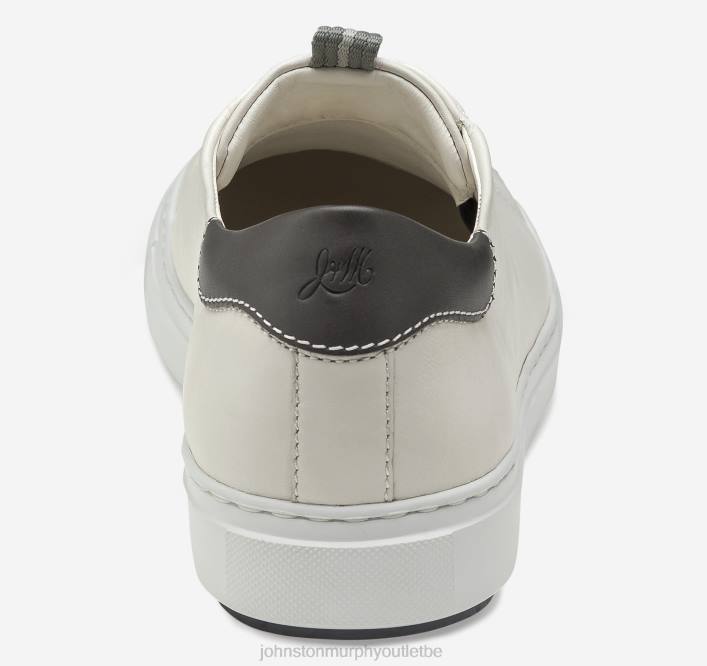 Johnston & Murphy Hommes anson dentelle aux orteils TXRN296 chaussures peau de mouton blanche