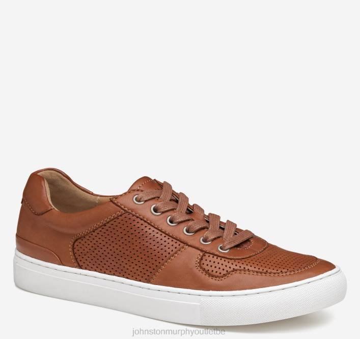 Johnston & Murphy Hommes banques u-gorge TXRN72 chaussures peau de mouton lavée beige