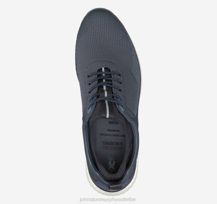 Johnston & Murphy Hommes gorge en tricot hybride xc4 h2-sport TXRN227 chaussures tricot marine/pleine fleur marine