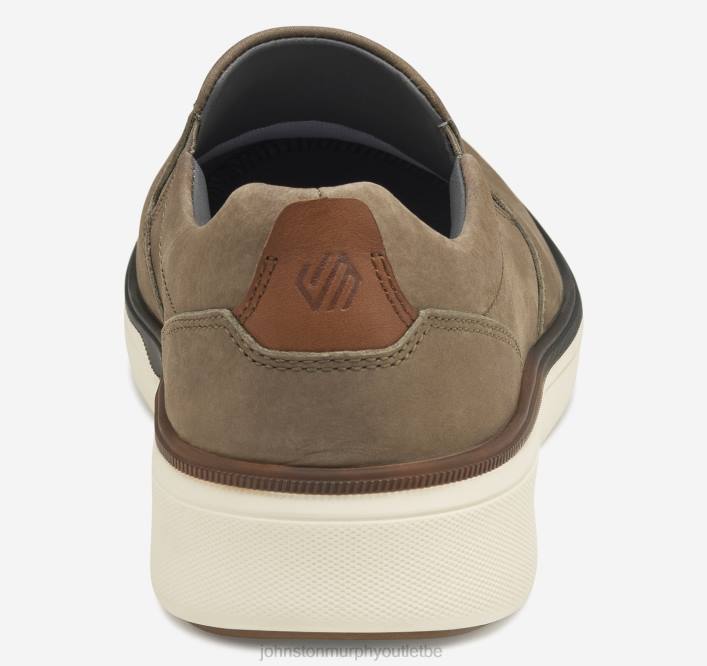 Johnston & Murphy Hommes xc4 foust à enfiler TXRN129 chaussures nubuck marron