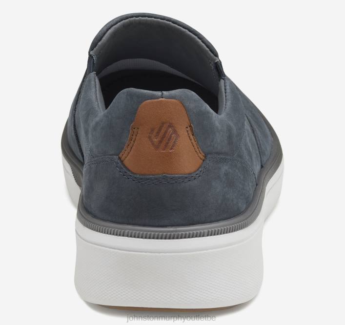 Johnston & Murphy Hommes xc4 foust à enfiler TXRN200 chaussures nubuck bleu marine