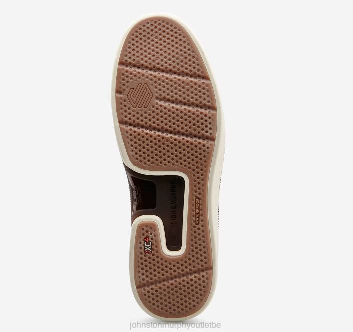 Johnston & Murphy Hommes xc4 foust à enfiler TXRN253 chaussures acajou foulonné pleine fleur