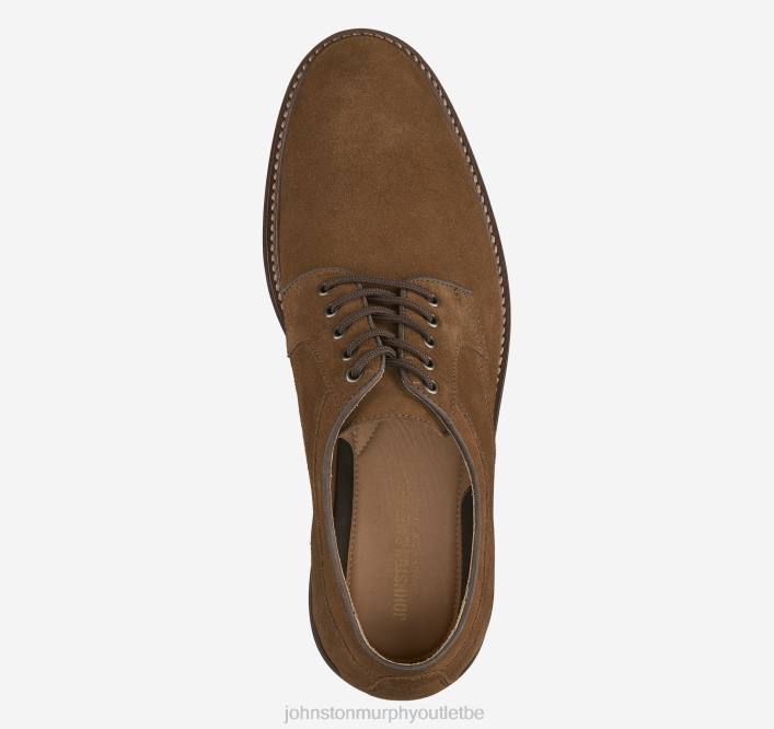 Johnston & Murphy Hommes Welch bout uni TXRN321 chaussures snuff daim anglais