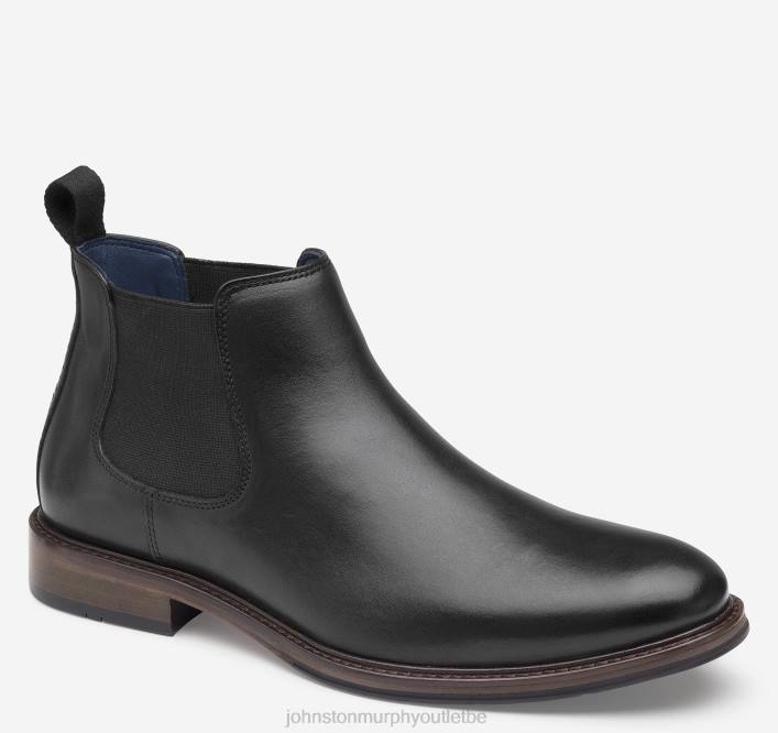 Johnston & Murphy Hommes XC Flex Raleigh Chelsea TXRN369 chaussures noir pleine fleur