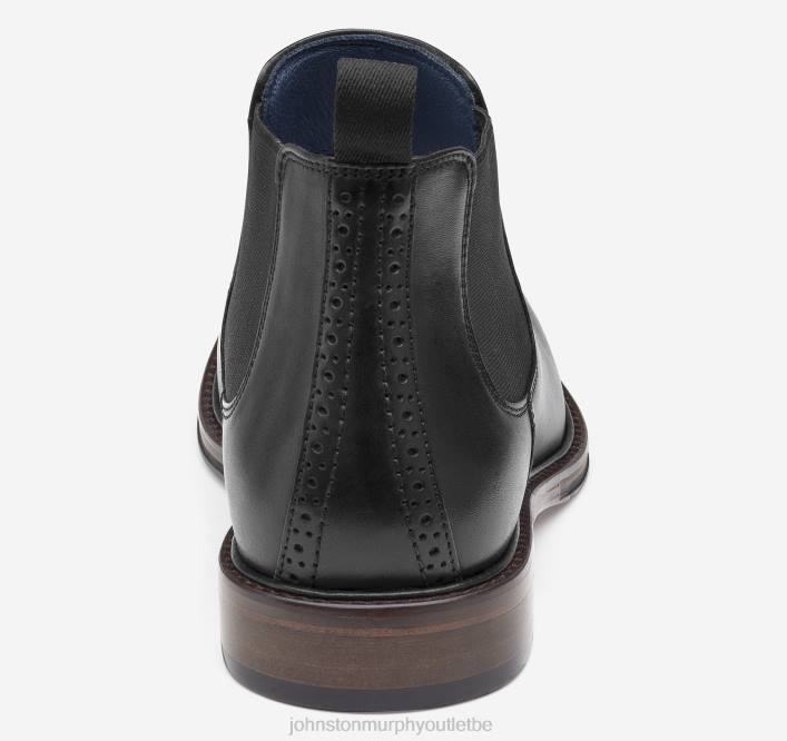 Johnston & Murphy Hommes XC Flex Raleigh Chelsea TXRN369 chaussures noir pleine fleur