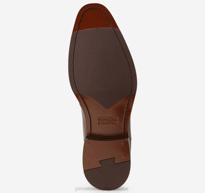 Johnston & Murphy Hommes botte chelsea meade TXRN373 chaussures cuir de veau italien acajou