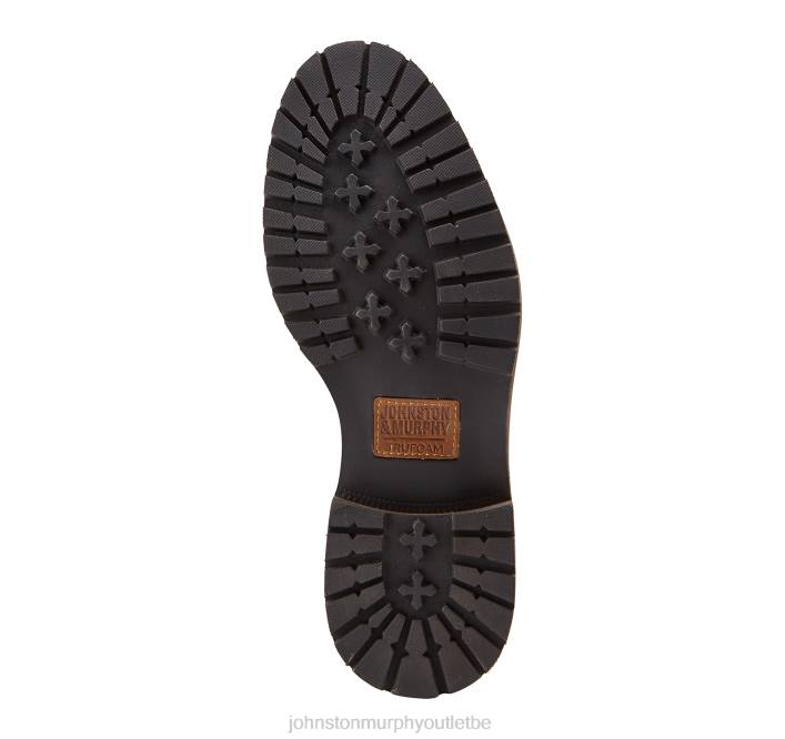 Johnston & Murphy Hommes bottines chelsea barrett TXRN335 chaussures charbon de bois pleine fleur
