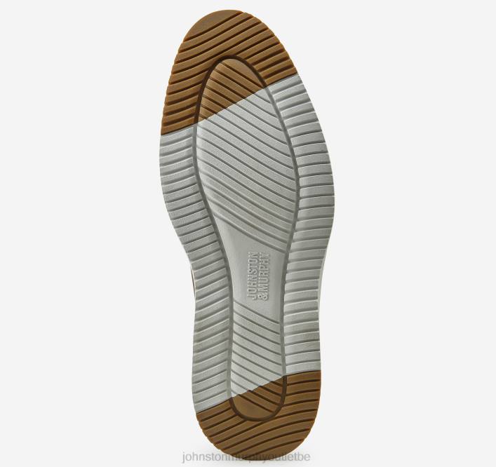 Johnston & Murphy Hommes chukka upton TXRN260 chaussures grains entiers huilés beiges