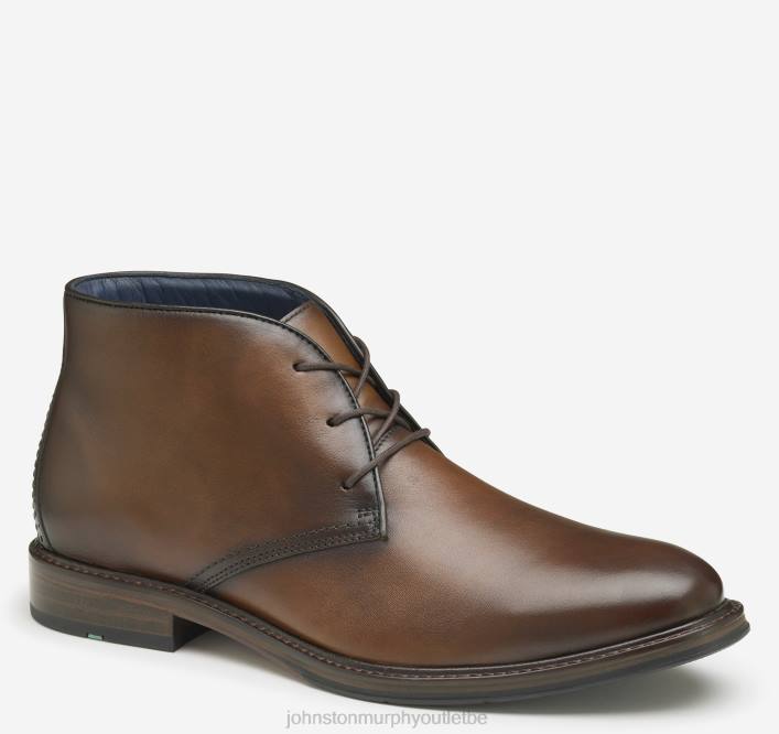 Johnston & Murphy Hommes chukka xc flex raleigh TXRN230 chaussures beige pleine fleur