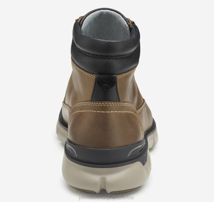 Johnston & Murphy Hommes xc4 tanner botte à bout uni TXRN294 chaussures grains entiers huilés bruns