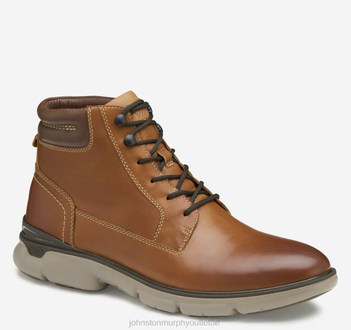 Johnston & Murphy Hommes xc4 tanner botte à bout uni TXRN351 chaussures beige pleine fleur