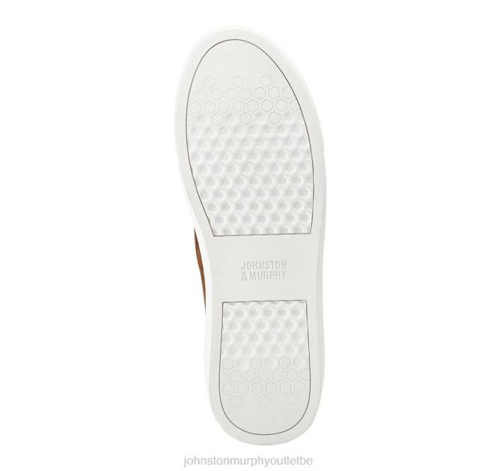 Johnston & Murphy Hommes banques de lacet aux orteils TXRN115 chaussures peau de mouton lavée italienne beige