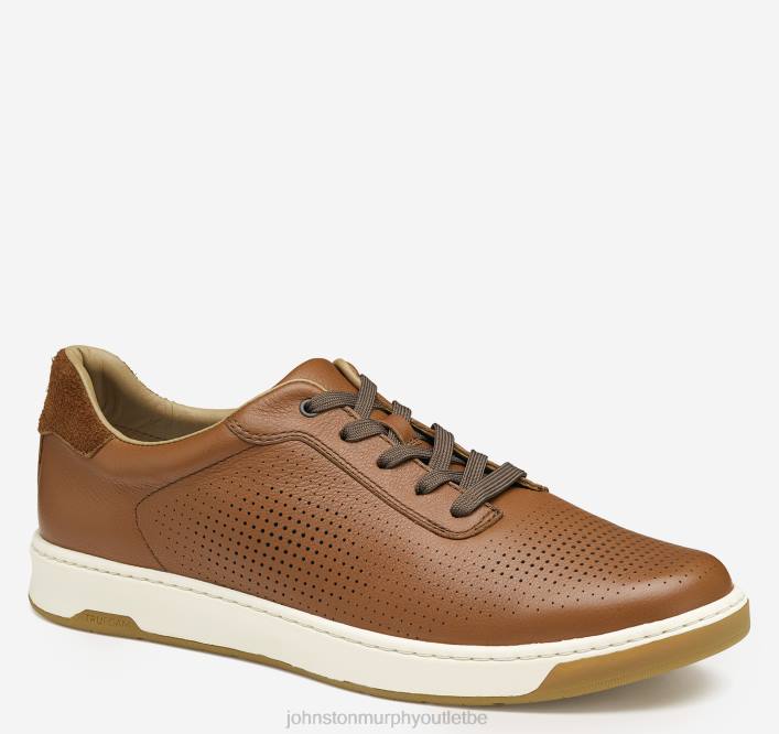 Johnston & Murphy Hommes Daxton u-gorge TXRN111 chaussures beige pleine fleur