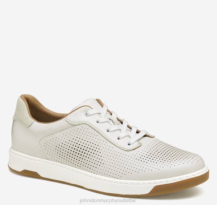 Johnston & Murphy Hommes Daxton u-gorge TXRN73 chaussures blanc pleine fleur