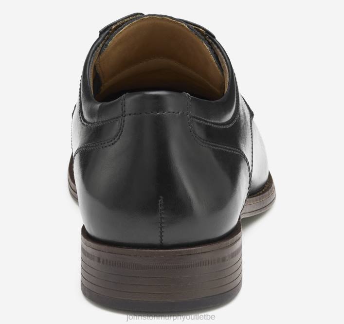 Johnston & Murphy Hommes Lewis bout uni TXRN125 chaussures noir pleine fleur