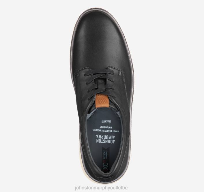 Johnston & Murphy Hommes XC4 Foust, bout uni TXRN179 chaussures noir pleine fleur