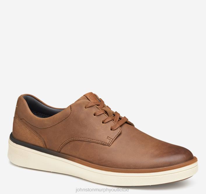 Johnston & Murphy Hommes XC4 Foust, bout uni TXRN183 chaussures grains entiers huilés beiges