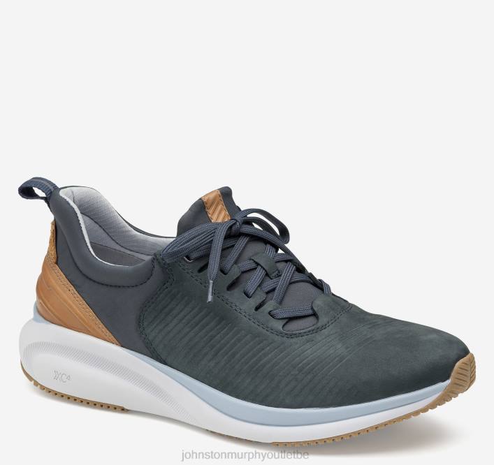 Johnston & Murphy Hommes XC4 TR1-Luxe Hybride TXRN159 chaussures nubuck bleu marine