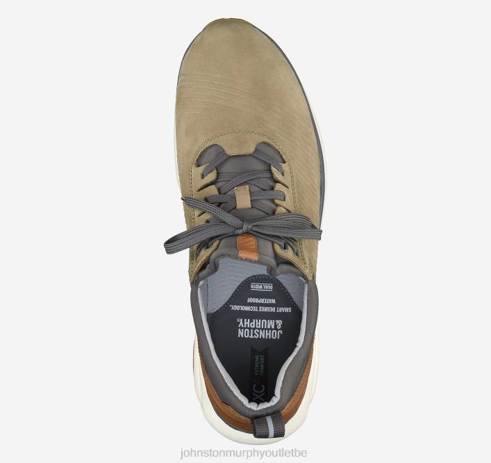 Johnston & Murphy Hommes XC4 TR1-Luxe Hybride TXRN45 chaussures nubuck beige