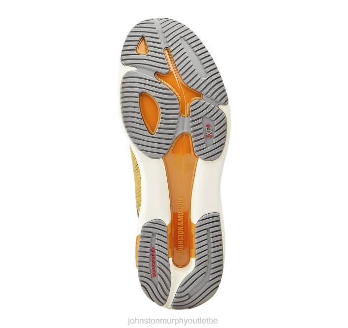 Johnston & Murphy Hommes XC4 TR1-Sport hybride TXRN252 chaussures tricot doré/pleine fleur