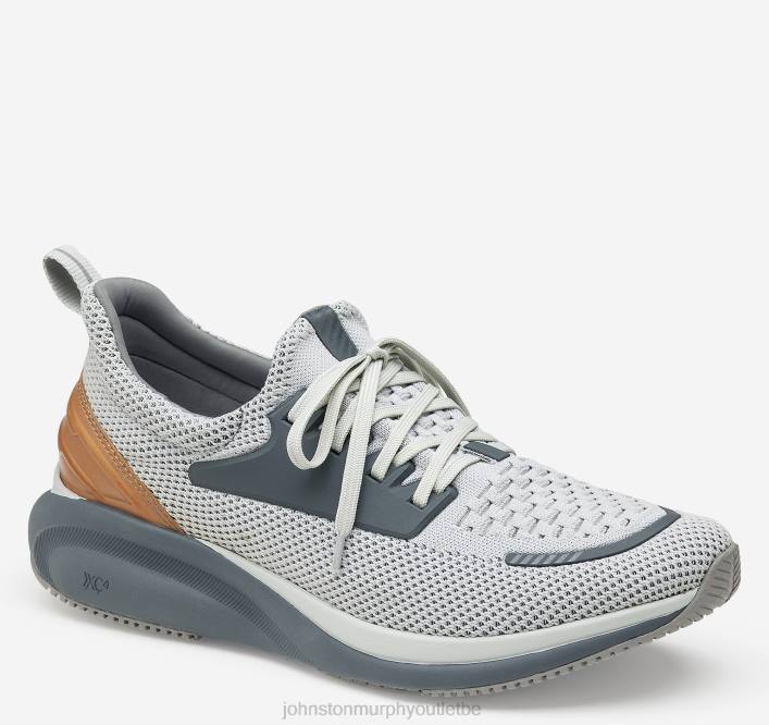 Johnston & Murphy Hommes XC4 TR1-Sport hybride TXRN5 chaussures tricot gris clair/pleine fleur