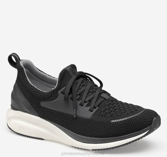 Johnston & Murphy Hommes XC4 TR1-Sport hybride TXRN66 chaussures tricot noir/pleine fleur