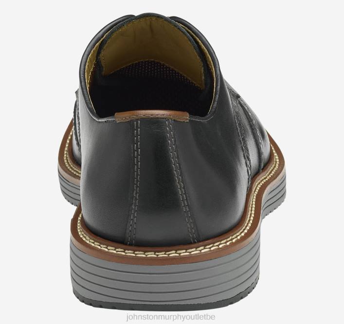 Johnston & Murphy Hommes bout d'aile d'Upton TXRN135 chaussures noir pleine fleur