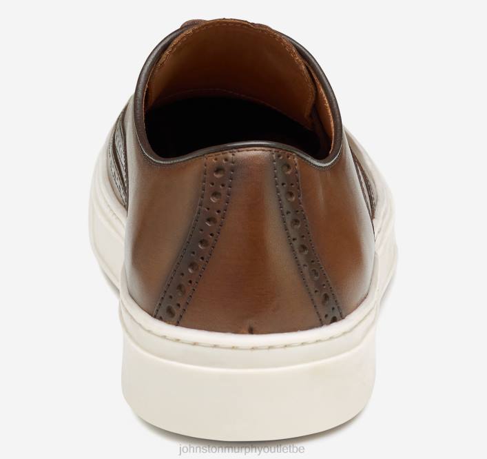 Johnston & Murphy Hommes bout d'aile de Hollins TXRN282 chaussures beige pleine fleur