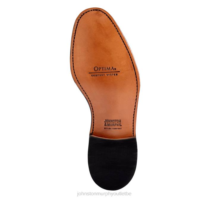 Johnston & Murphy Hommes bout renforcé melton TXRN79 chaussures cuir de veau noir