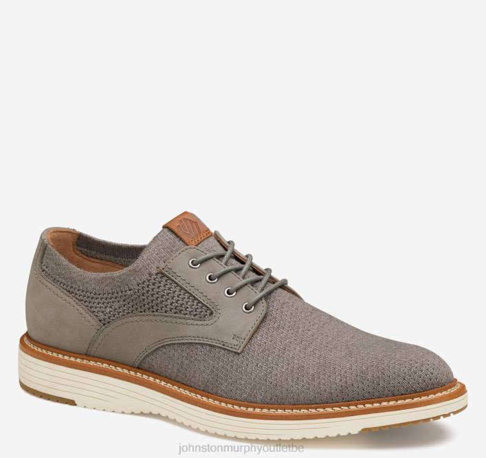 Johnston & Murphy Hommes bout uni en tricot upton TXRN161 chaussures tricot gris