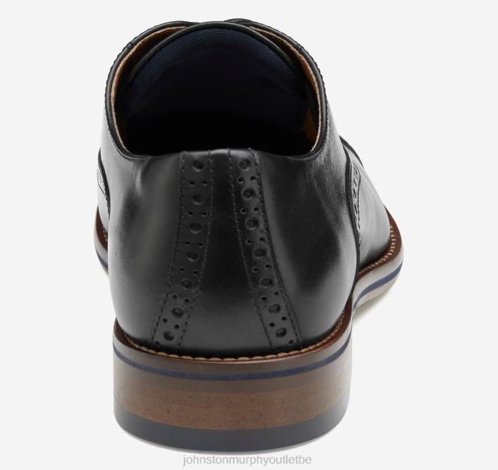Johnston & Murphy Hommes conard 2.0 à bout renforcé TXRN120 chaussures noir pleine fleur