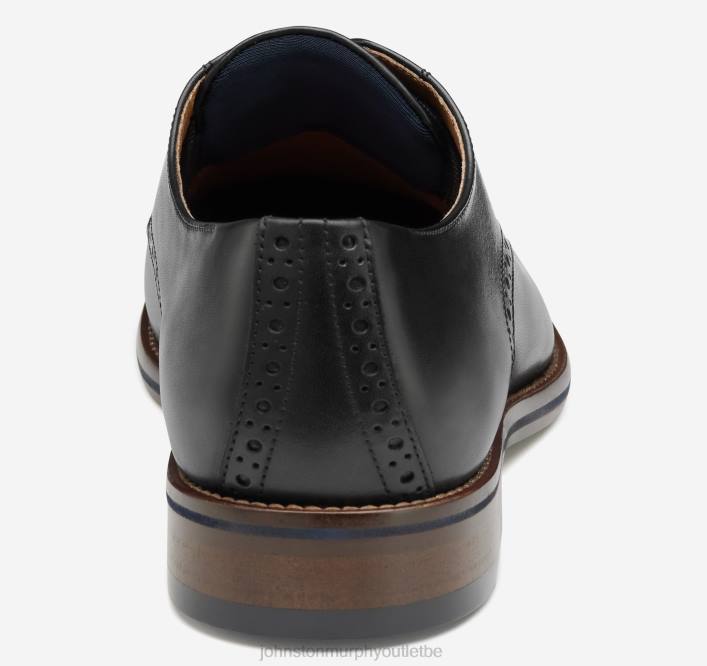 Johnston & Murphy Hommes conard 2.0 bout uni TXRN88 chaussures noir pleine fleur