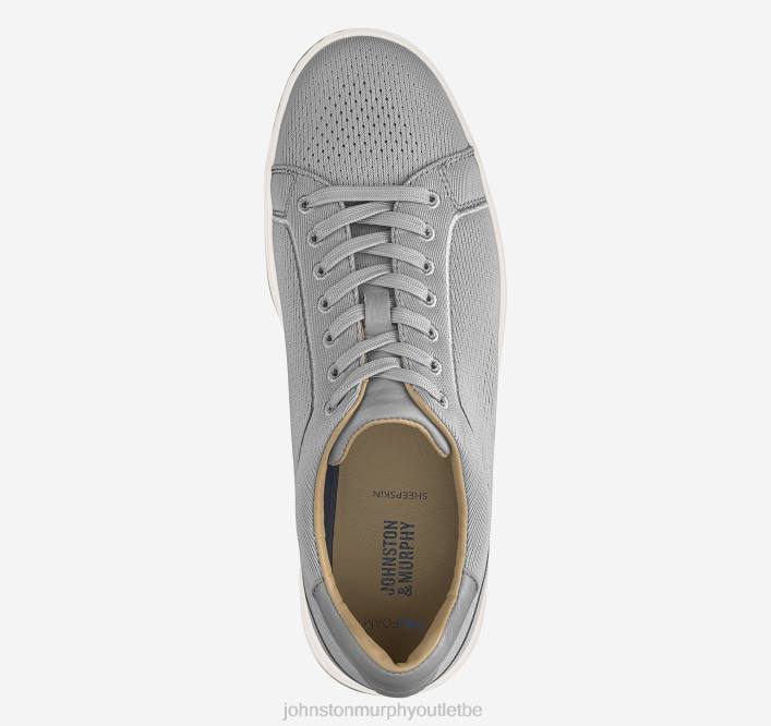 Johnston & Murphy Hommes daxton tricot à lacets TXRN167 chaussures tricot gris