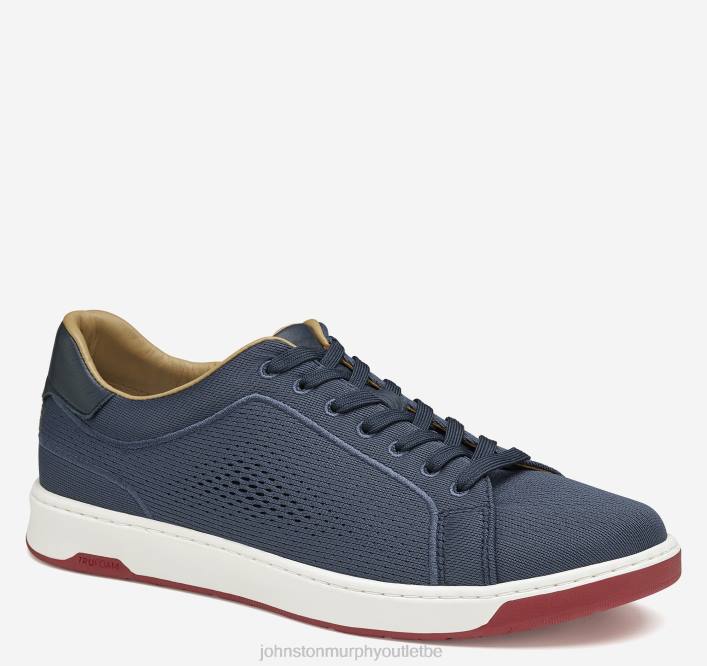 Johnston & Murphy Hommes daxton tricot à lacets TXRN53 chaussures tricot bleu marine