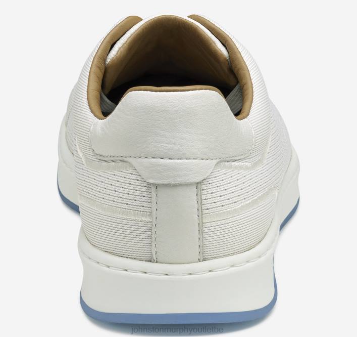 Johnston & Murphy Hommes daxton tricot à lacets TXRN94 chaussures tricot blanc