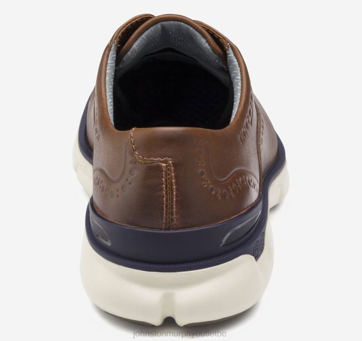 Johnston & Murphy Hommes embout de bronzage xc4 TXRN324 chaussures cognac plein grain