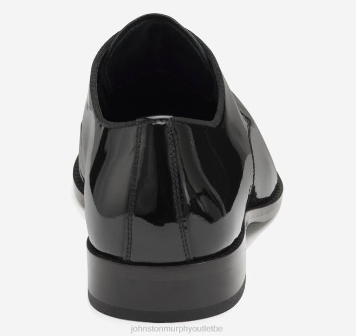 Johnston & Murphy Hommes gavney bout uni TXRN225 chaussures vernis noir
