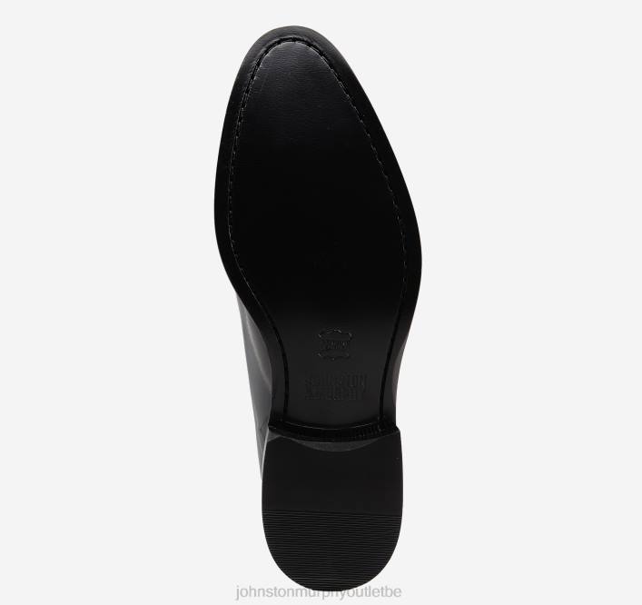 Johnston & Murphy Hommes gavney bout uni TXRN225 chaussures vernis noir