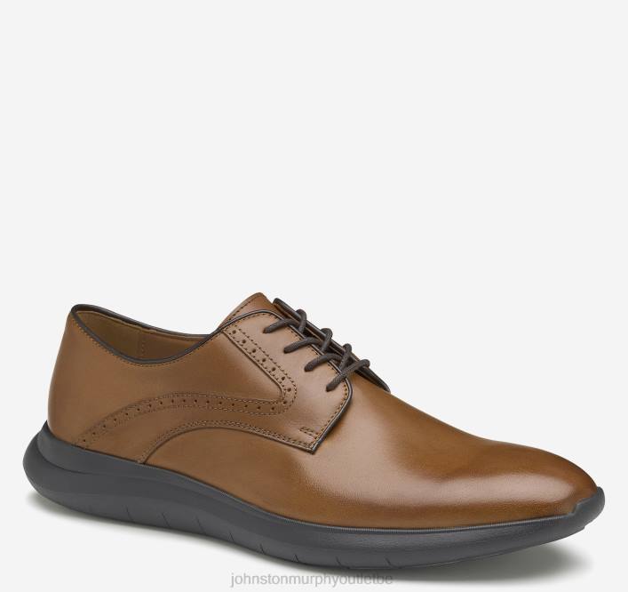 Johnston & Murphy Hommes hennings bout uni TXRN263 chaussures beige pleine fleur
