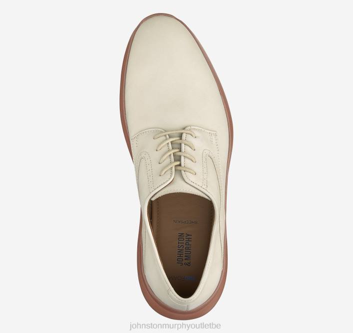 Johnston & Murphy Hommes hennings bout uni TXRN320 chaussures nubuck sable