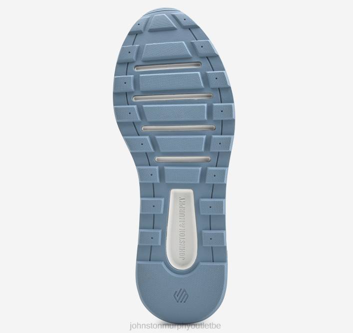 Johnston & Murphy Hommes jogging perforé kinnon TXRN266 chaussures marine pleine fleur