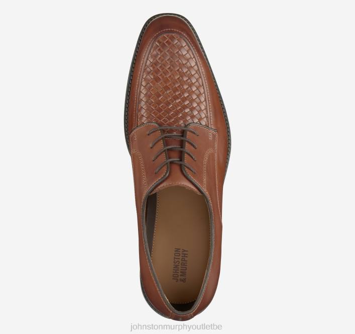 Johnston & Murphy Hommes meade tissé à bout mocassin TXRN332 chaussures beige pleine fleur