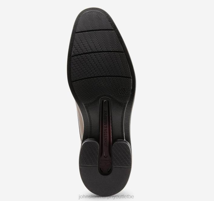 Johnston & Murphy Hommes ronan, bout uni TXRN180 chaussures bronzage lisse pleine fleur