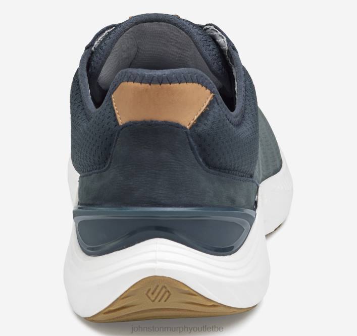 Johnston & Murphy Hommes rt1-luxe TXRN81 chaussures nubuck bleu marine