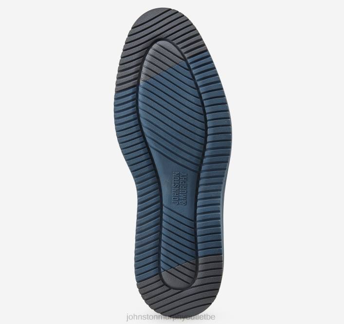 Johnston & Murphy Hommes upton bout uni TXRN103 chaussures nubuck gris